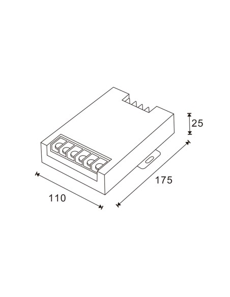 RGB Signal Amplifier 12-24V