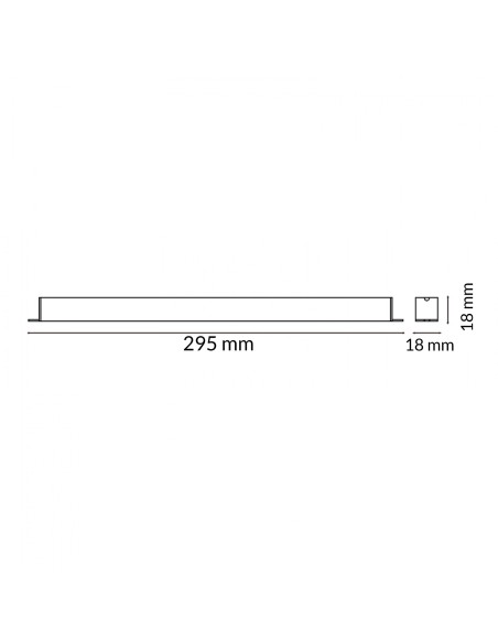 LED Power Supply 72W 24Vdc for Profiles