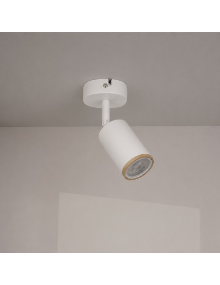 Adjustable ceiling wall light GU10 72x132 mm
