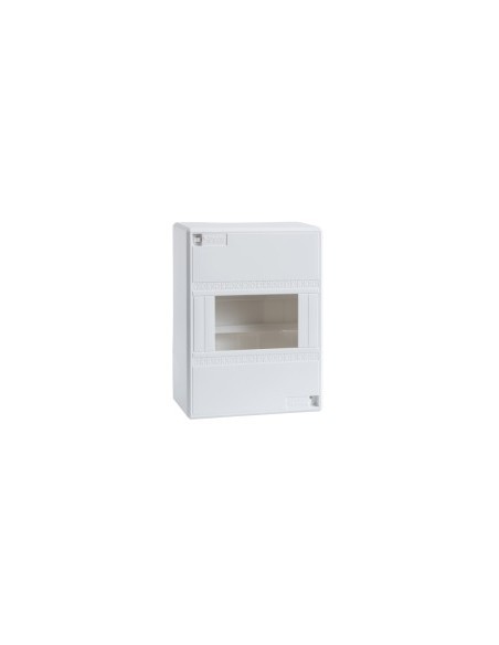 Mini Opale 16P 8MOD White Distribution Box