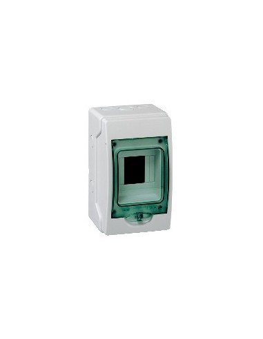Boîtier étanche Kaedra surface 1 rangée 4 modules IP65