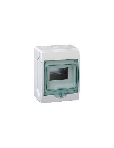 Boîtier étanche Kaedra surface 1 rangée 6 modules IP65