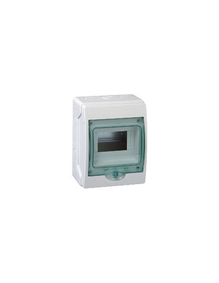 Kaedra Waterproof Box Surface 1 Row 6 Modules IP65