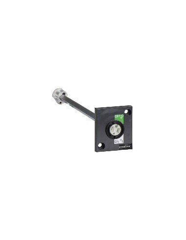 Extended side rotary handle black