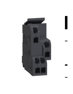 Auxiliary contact 1 NA/NC adjustable clip-on