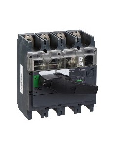 Sectionneur compact INV400 4 pôles 400 A noir