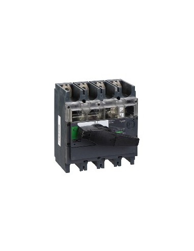 Compact INV400 4-pole 400 A black isolating switch
