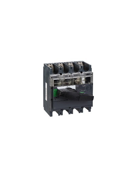 Sectionneur compact INV400 4 pôles 400 A noir