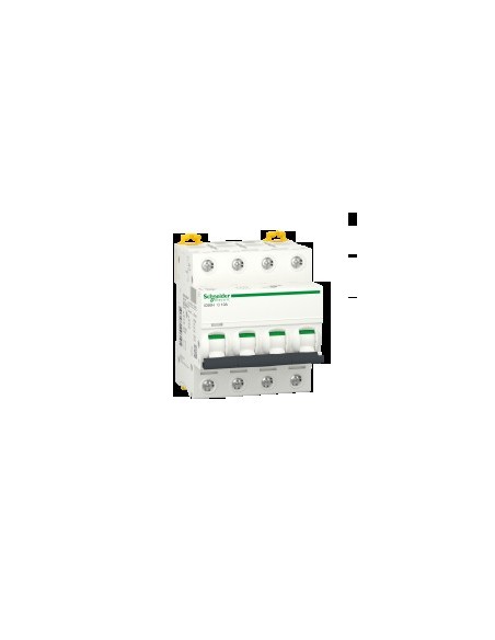 Magnetotérmico Acti9 iC60H 4P 10 A curva C