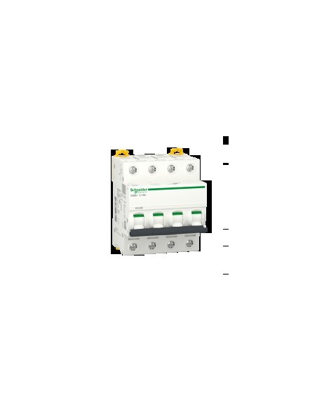 Magnetotérmico Acti9 iC60H 4P 16 A curva C