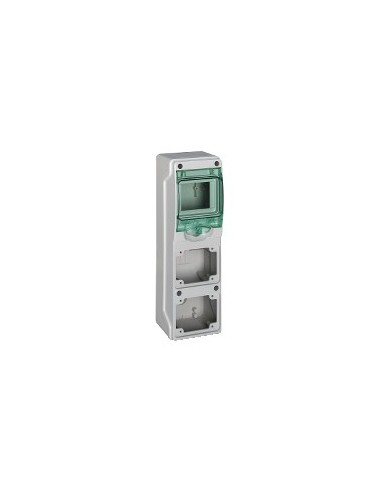 Kaedra Sealed Enclosure 1x4 Module 63 A Transparent