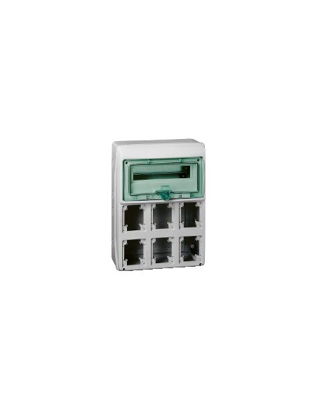 Boîtier de distribution Kaedra 6 ouvertures 12 modules