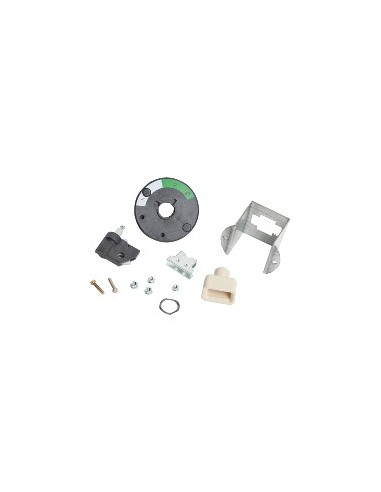 Removable rotary handle black