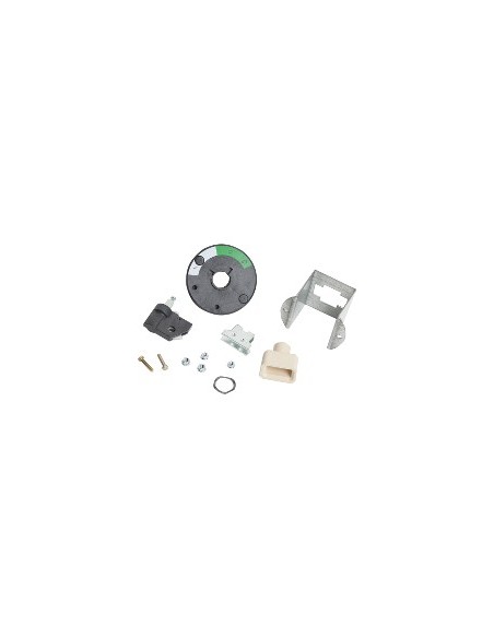 Manette rotative extraite noire