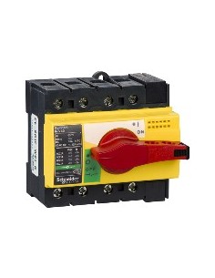 Red 4P Interpact INS40 Isolating Switch