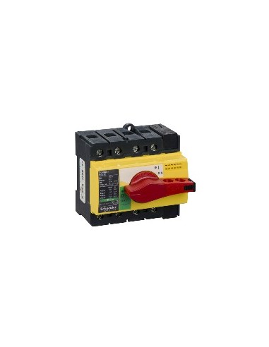 4P red isolating switch 80 A