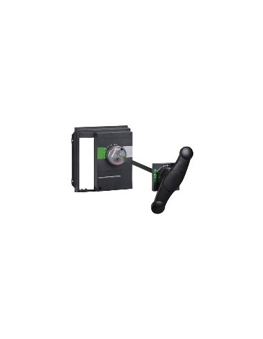 Front rotary switch black IP55