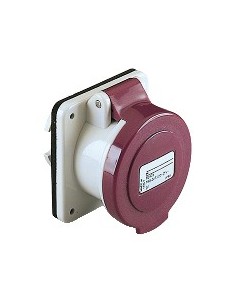 Industrial socket 16 A 2P 20...25 V IP44