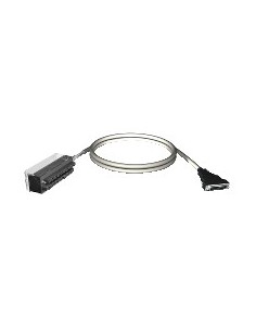 Bornero 20P con conector SUB-D 25, 3 m