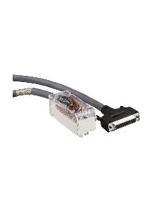 28P terminal block with SUB-D 25 connector, 3 m