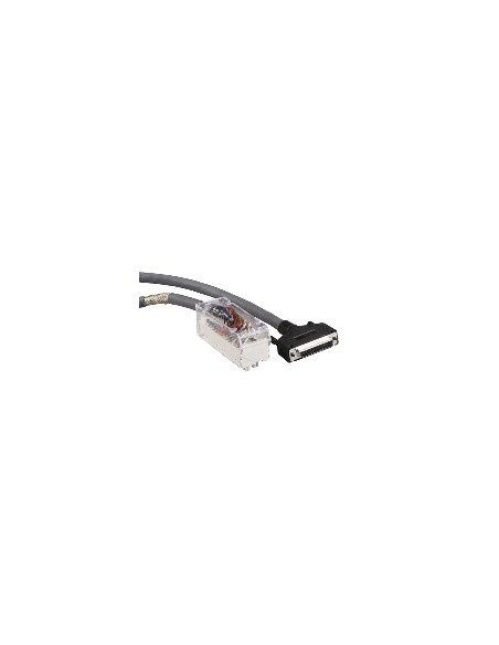 Bornero 28P con conector SUB-D 25, 3 m