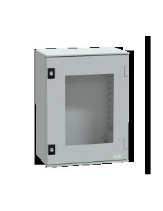 Polyester insulation wall cabinet Thalassa PLM 430x330x200 transparent door