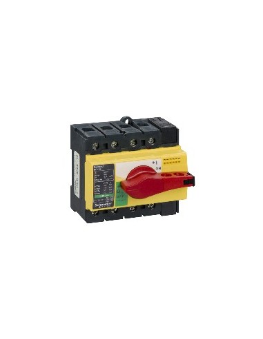 Interruttore selettore Interpact INS63 4P rosso