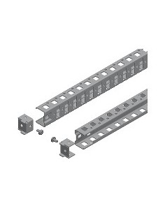 Traversa universale 40 mm, 2 pezzi, regolabile 25 mm
