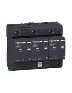 Surge Protector 3P Type 1+2 25 kA