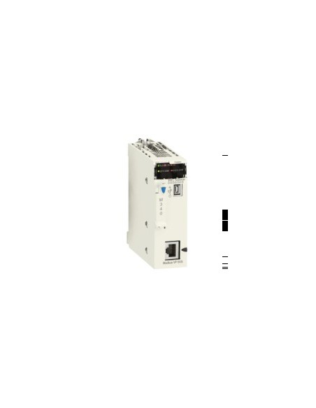 Módulo procesador Modicon M340 11 ranuras