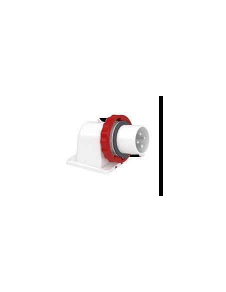 Wall Mount Plug 32 A 3P IP67 90°