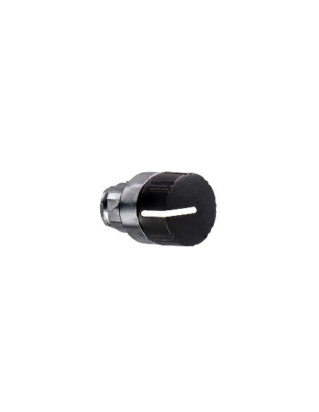 2-position selector head black textured knob