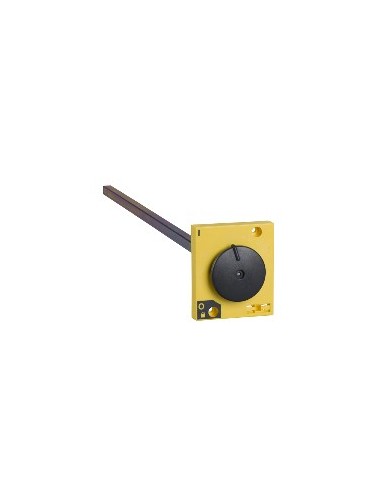 Commande rotative latérale rouge allongée 250