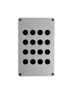 Empty control station 16 holes 4 rows