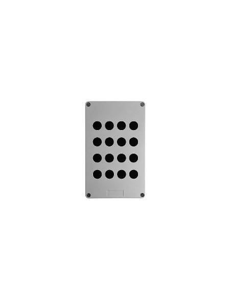 Empty control station 16 holes 4 rows
