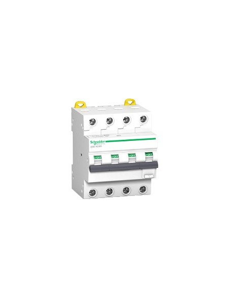 Interruttore differenziale RCBO 4P 10 A curva C 30 mA