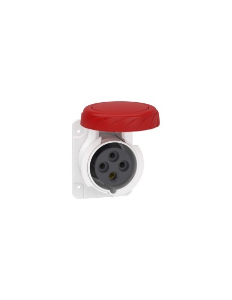 Tomada industrial 3P+E 16A reta 380...415 V
