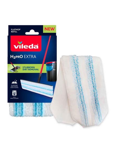 Microfiber mop replacement H2pro flat mop