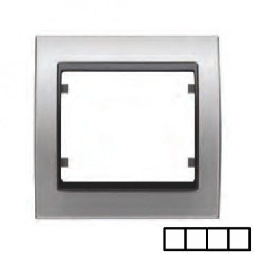 Marco 4 elementos ALUMINIO BJC 22004-AG