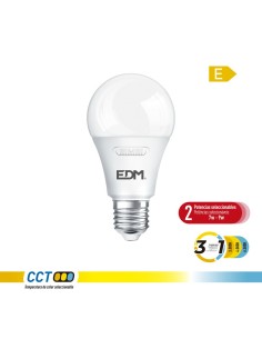 Bombilla LED A60 E27 7/9W 3CCT 1000 lm