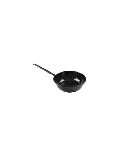 Sartén honda esmalte 30 cm mango Ideal Garcima