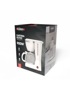 Kuken Drip Coffee Maker 10-12 Cups 1.2L White 2