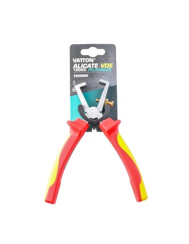 Alicate VDE pelacabos 1000V 160mm Vatton