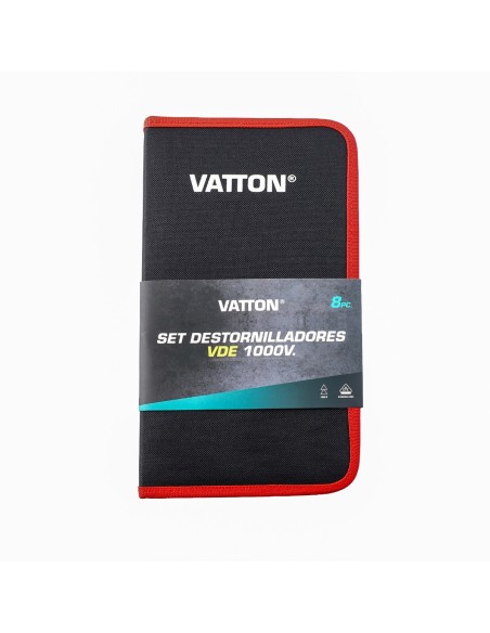 VDE 1000V Screwdriver Set Vatton 8 Pieces