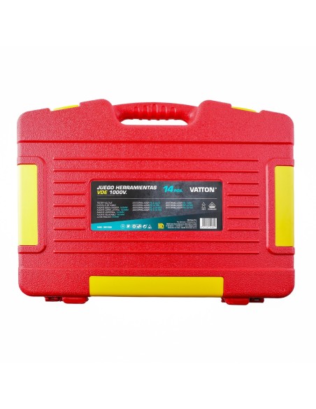 VDE 1000V Tool Set 14 Pieces Case Vatton