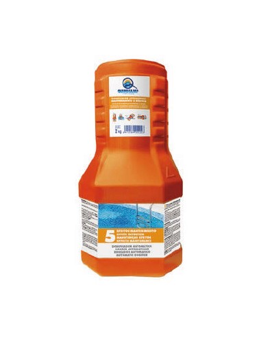 Quimicamp automatic chlorine dosifier 5 effects 2 kg