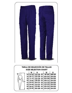 Tergal work trousers navy blue size 44