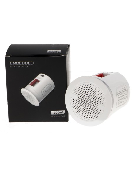 Alimentatore da incasso ventilato 200W 24Vdc per strisce LED