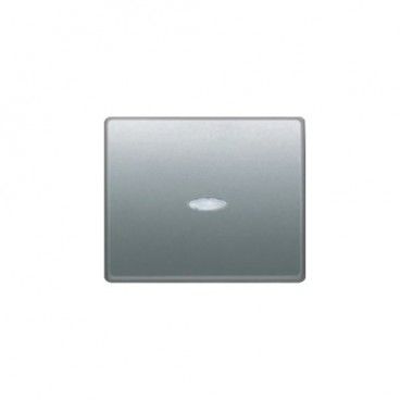 Tecla interruptor conmutador cruzamiento luminoso aluminio fusión BJC 22705-AFL