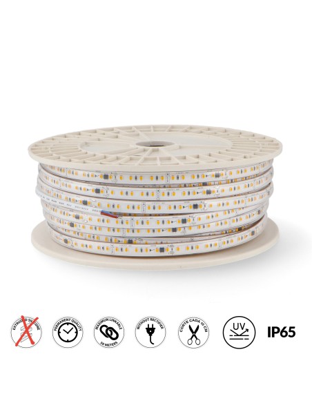 Adapter cable for LED strip 220VAC 250x6 mm